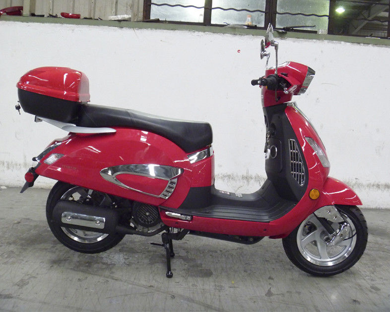Nice Shape Adult Motor Scooter Red 150cc Lady Scooter z lusterkiem wstecznym