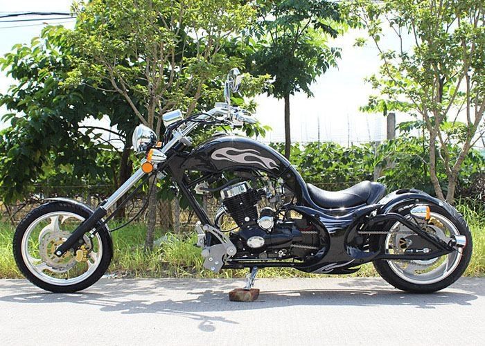 Fast Speed ​​250cc Chopper Motorcycle Harley Chopper Motocykl Four Color With Two Wheel