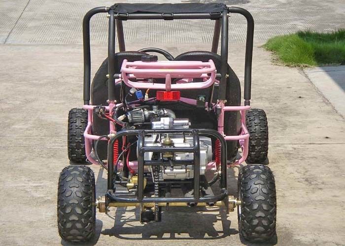 110cc Kids Off Road Go Kart Dwa miejsca Tylny stojak z przekładnią CVT / bieg wsteczny