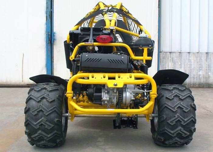 Off Road Kart Na deszczowy dzień, 250cc Go Kart Woda chłodzona z 3 reflektorów Net / Fender