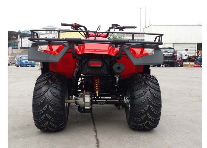 260cc Elektryczny Start Czterokołowy wał ATV Napęd Czerwony czterokołowy Hamulec bębnowy