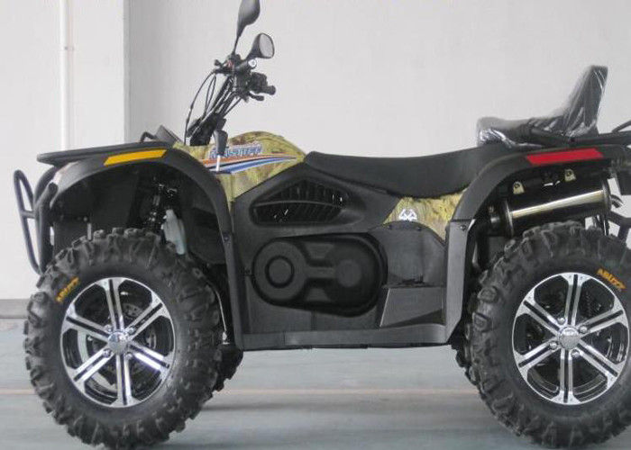 Chłodzony cieczą jednocylindrowy Sport Utility Atv, 500cc Dwumiejscowy Atv z pługiem