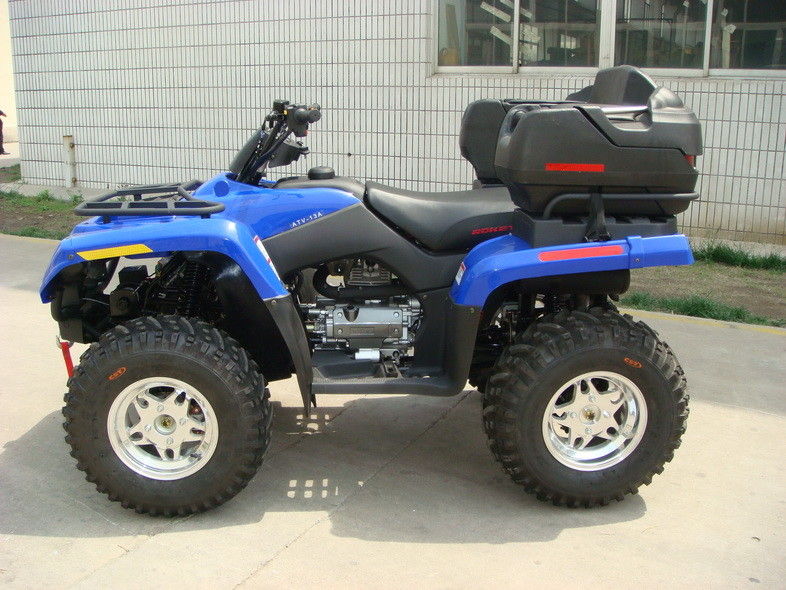 400cc ATV Quad Bike 4 * 4F / R Niezależne zawieszenie Iron / Aluminum Rim Electric Shift