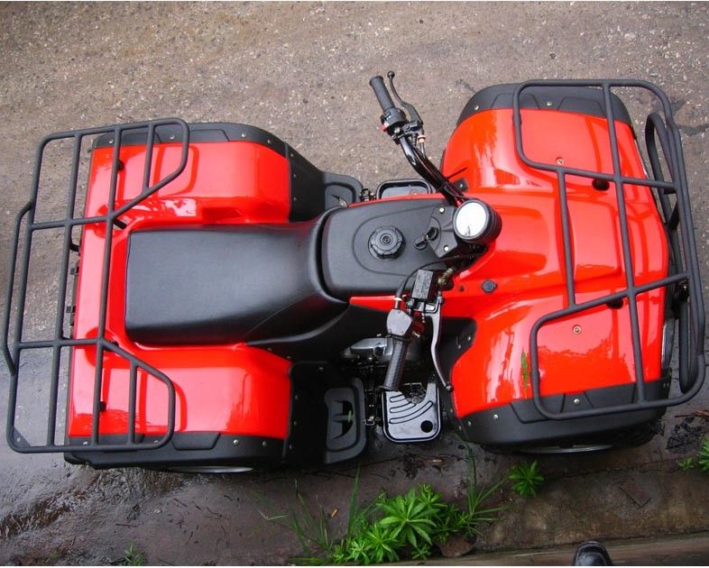 Utility Four Wheeler Motor Bikes 250cc 4 Wheeler ATV z napędem wału o dużych rozmiarach