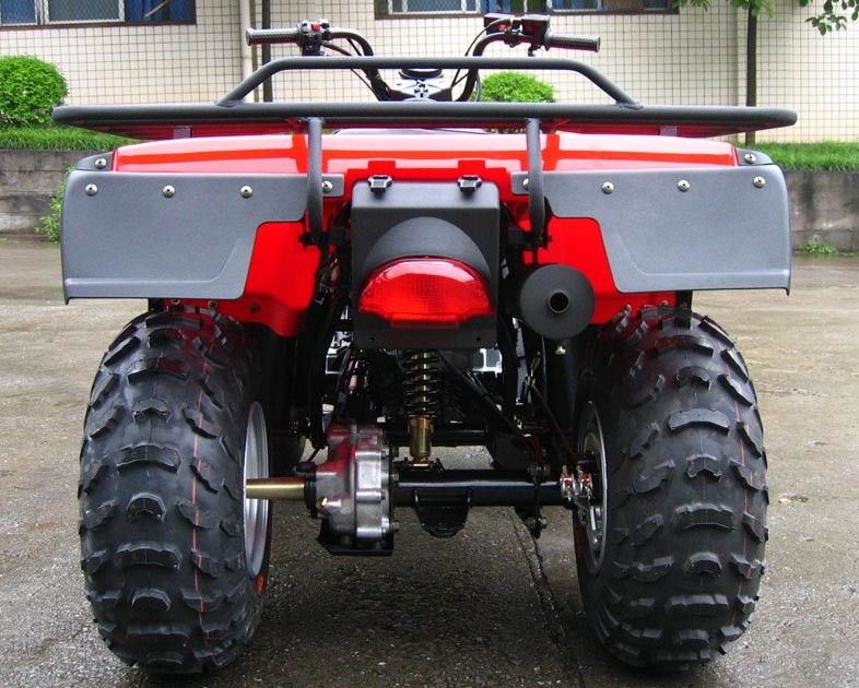 Utility Four Wheeler Motor Bikes 250cc 4 Wheeler ATV z napędem wału o dużych rozmiarach