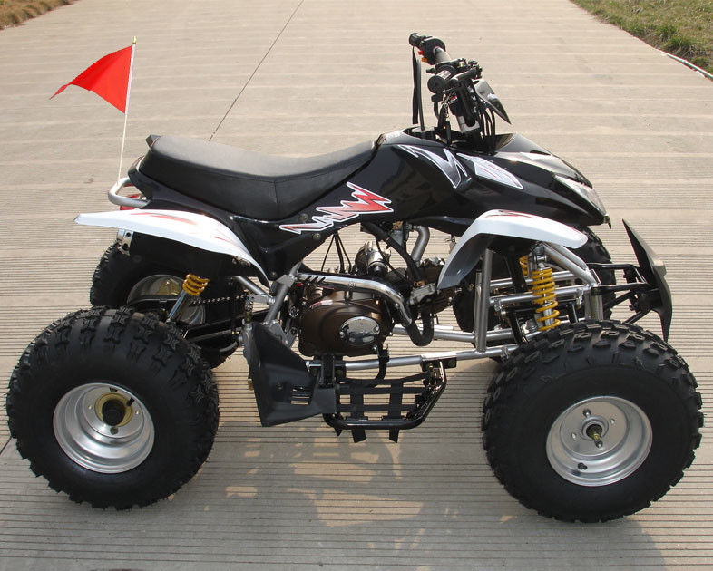 Średni rozmiar Cztery koła ATV 110cc w pełni zautomatyzowany z tylnym hamulcem bębnowym