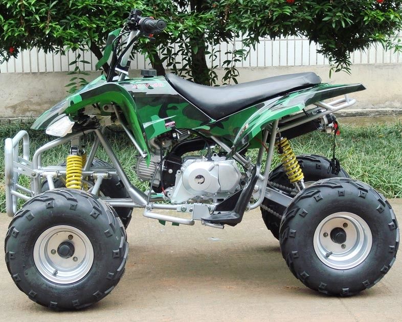 Middle Size Road Legal Quad Bikes 110cc 4 - Skok chłodzony powietrzem / chłodzony wodą