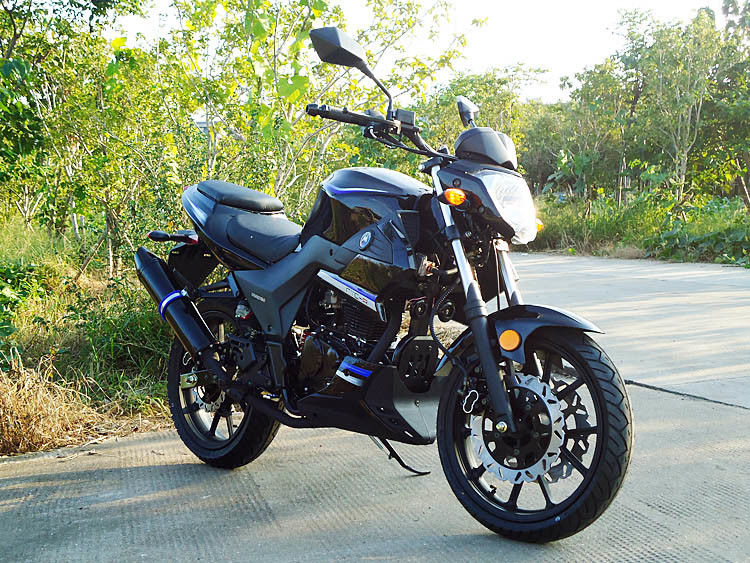 Chłodzone powietrzem motocykle o dużej mocy 250cc Motocykl z pojedynczym cylindrem ze światłami sygnalizacyjnymi
