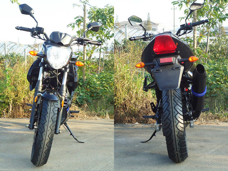 Chłodzone powietrzem motocykle o dużej mocy 250cc Motocykl z pojedynczym cylindrem ze światłami sygnalizacyjnymi