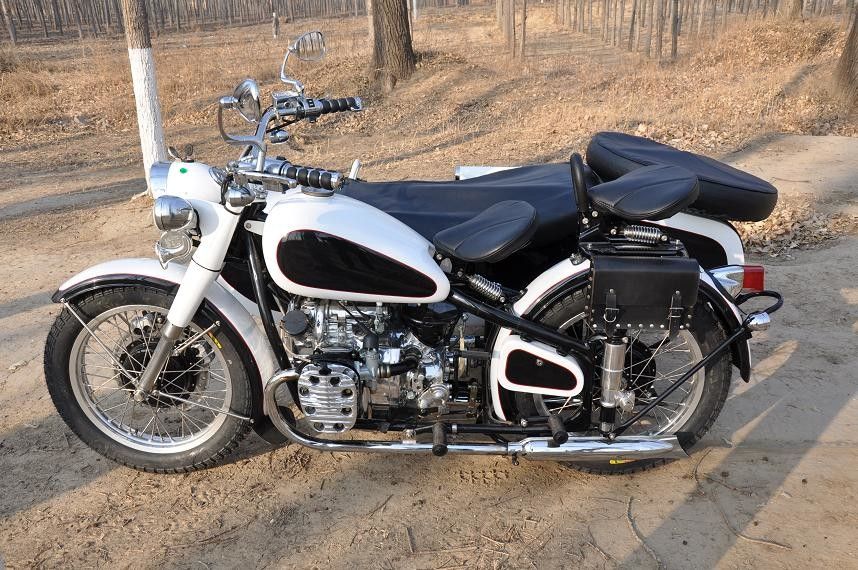 Changjiang Style 750cc High Powered Motorcycles Double Motor Motocykl z 3 miejscami siedzącymi