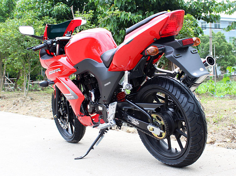 Single Cylinder Street Bikes 4-suwowy chłodzony powietrzem, Smart Shape 250cc Sport Motocykle