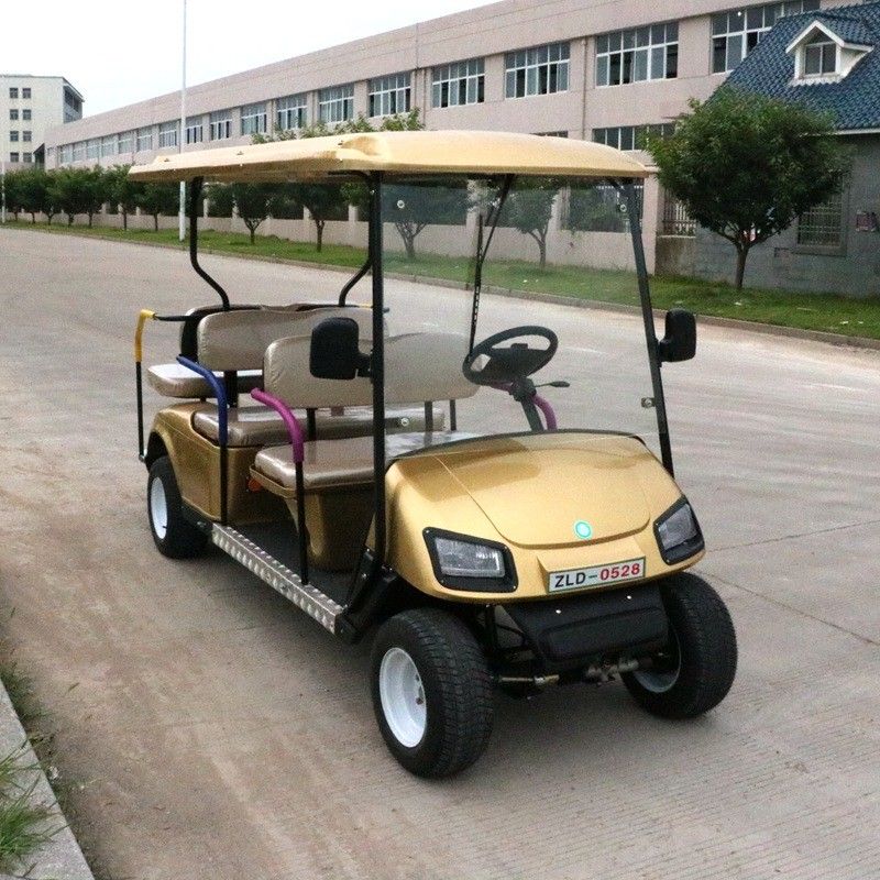 6 osób 4000 w elektrycznych wózkach golfowych 6V 180AH X 8 Konserwacja Bezpłatne wózki golfowe
