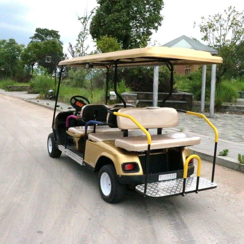 6 osób 4000 w elektrycznych wózkach golfowych 6V 180AH X 8 Konserwacja Bezpłatne wózki golfowe