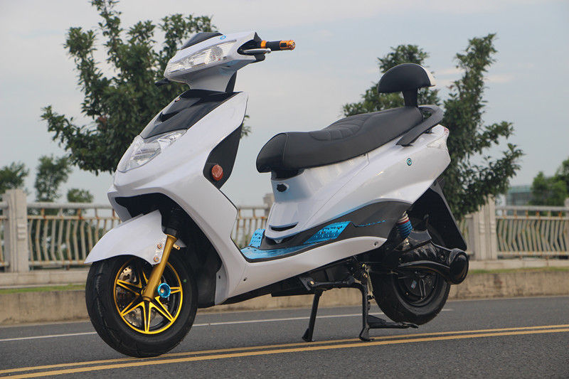 Steel Electric Motorower Bike 1500W Bezszczotkowy silnik prądu stałego z 72V 20Ah ołowiu - Acid Battery