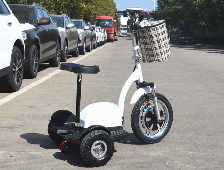 Hamulec ręczny 350w Elektryczny motor motorower 25 km / hz silnikiem DC szczotkowym z magnesami trwałymi