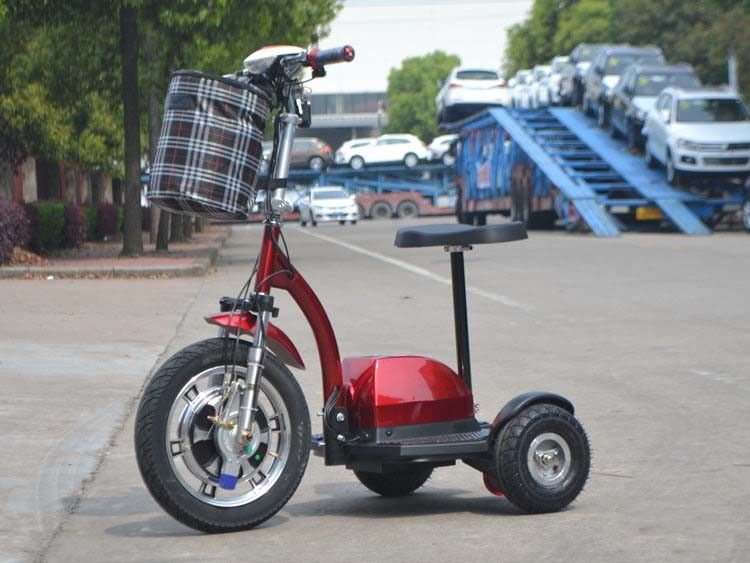 Hamulec ręczny 350w Elektryczny motor motorower 25 km / hz silnikiem DC szczotkowym z magnesami trwałymi