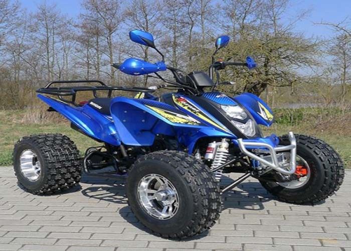 CG Youth Four Wheelers chłodzony wodą, tylny hamulec tarczowy 200cc Road Legal Quad Bikes