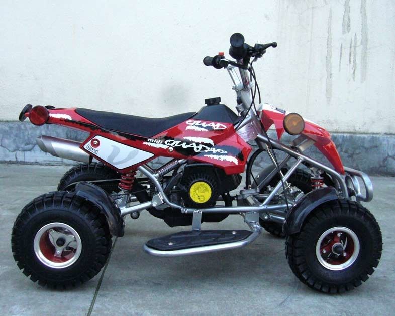 2 - skok 50cc Atv Quad Bike z przednim / tylnym hamulcem przednim / tylnym amortyzatorem