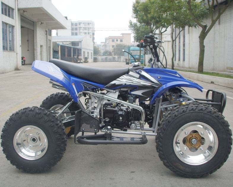 Pełny rozmiar 125cc Racing Quad 6,5kw, czterokołowy 4 X 4 ręczny sprzęgło chłodzone olejem