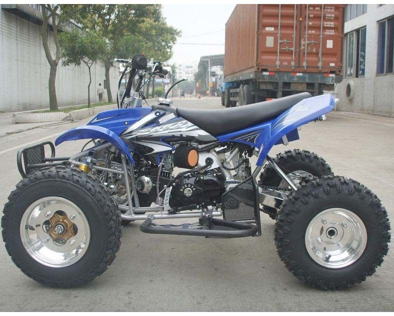Pełny rozmiar 125cc Racing Quad 6,5kw, czterokołowy 4 X 4 ręczny sprzęgło chłodzone olejem