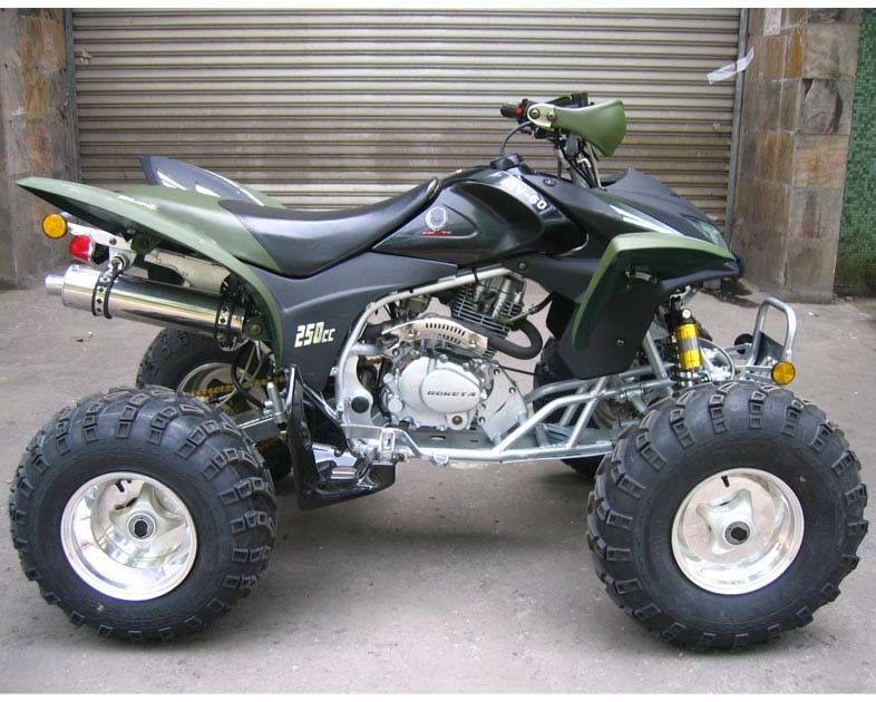 Wyjątkowo duży wyścigi młodzieżowe Atv 250cc Atv Quad Bike CDI Electric Start Manual Clutch
