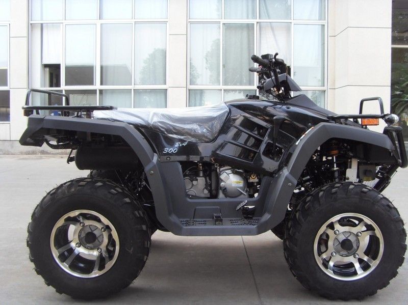 Pojazd użytkowy 300CC Atv 40,3mile / H z 2 miejscami, podwójnym ramieniem A / ramieniem pojedynczym