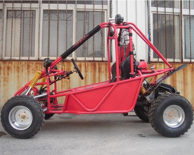 FR / RR Hamulec tarczowy 150 cm3 Go Kart Buggy Double Seat Go Kart z elektrycznym systemem startowym