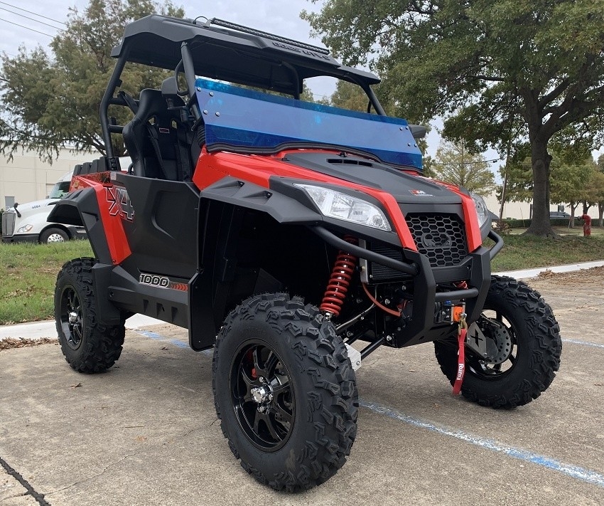 Pojazd benzynowy 1000 UTV Side by Side Full ABS Roof Two Brothers Racing Exhaust