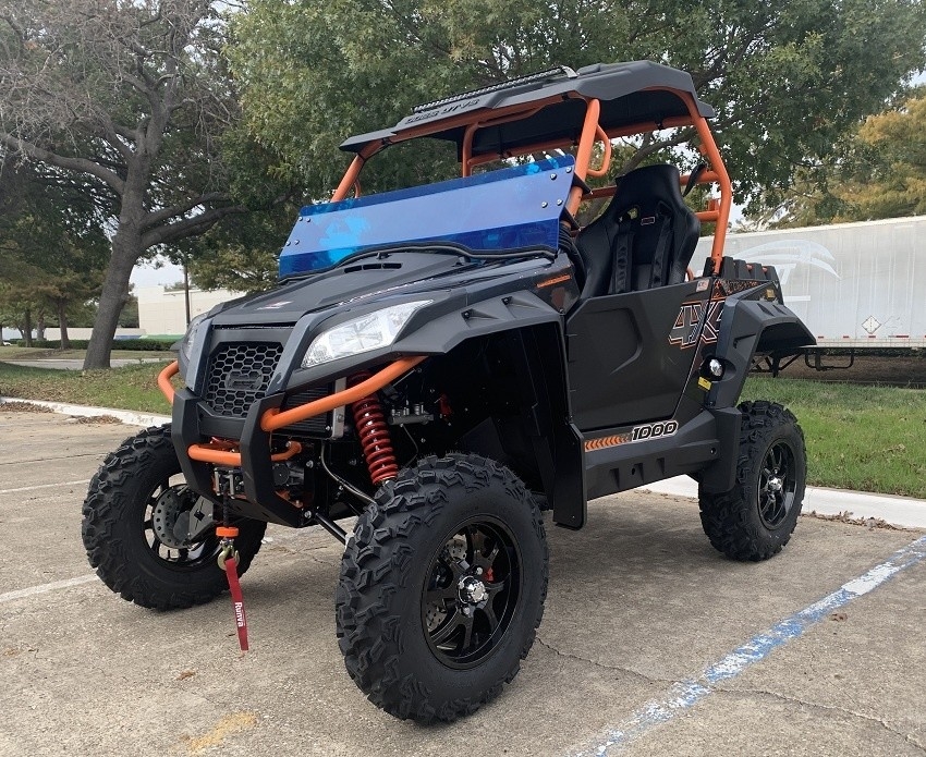 Pojazd benzynowy 1000 UTV Side by Side Full ABS Roof Two Brothers Racing Exhaust