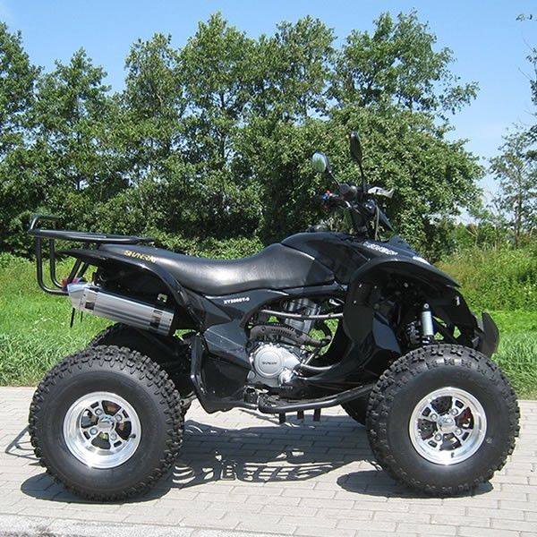 High Speed ​​Utility Vehicles ATV 250cc Extra Large CDI Electric System / Manual Clutch
