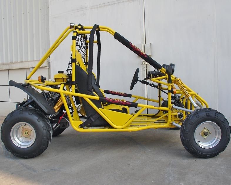 Duży rozmiar 150CC Go Kart Buggy Automatyczny przedni / tylny hamulec tarczowy z przekładnią CVT
