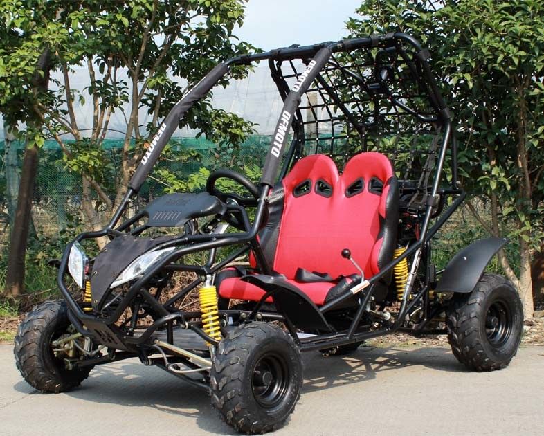 Cylinder powietrzny Go Kart z pojedynczym cylindrem typu horyzontalnego z felgami ze stopu aluminium