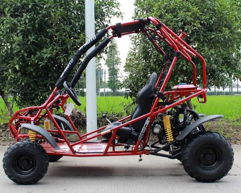 Cylinder powietrzny Go Kart z pojedynczym cylindrem typu horyzontalnego z felgami ze stopu aluminium