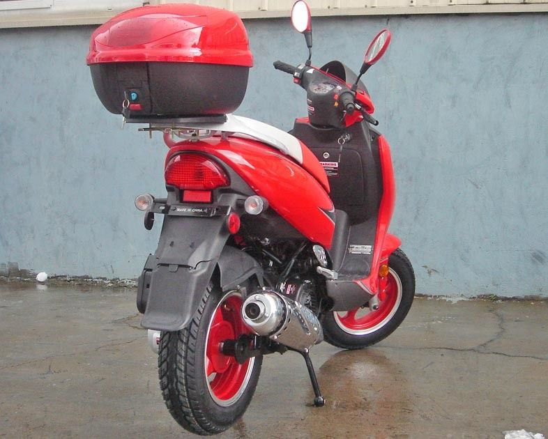 150cc 2-kołowy skuter z silnikiem CVT 12 