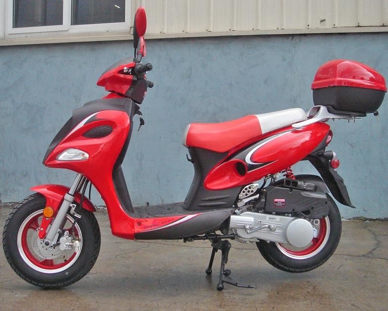 150cc 2-kołowy skuter z silnikiem CVT 12 