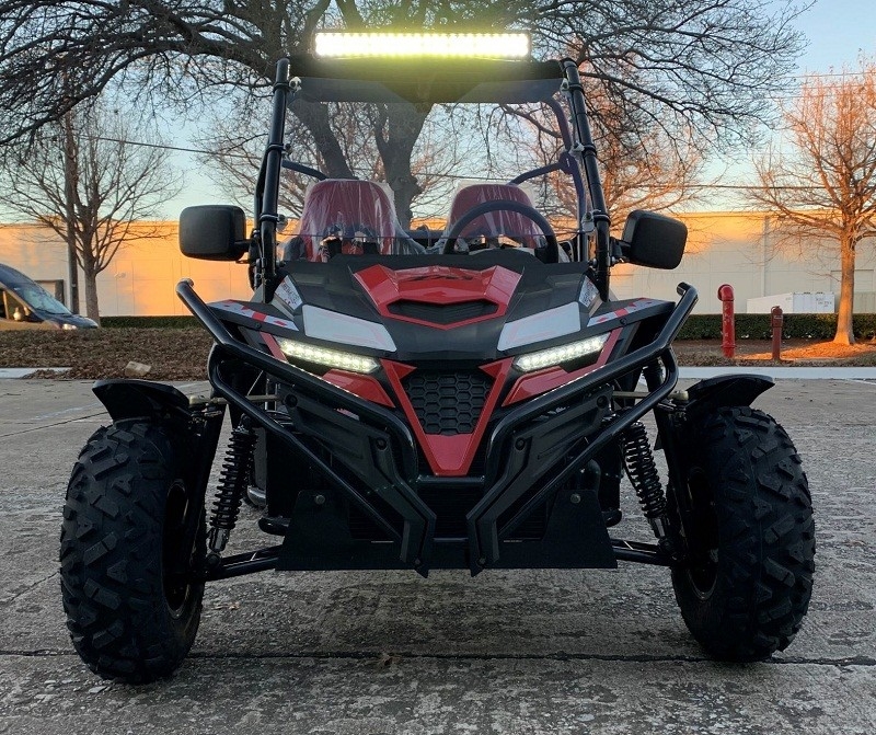 Wodoochłodzony elektryczny buggy z hamulcem tarczowym i 4-taktowym jednoklopem