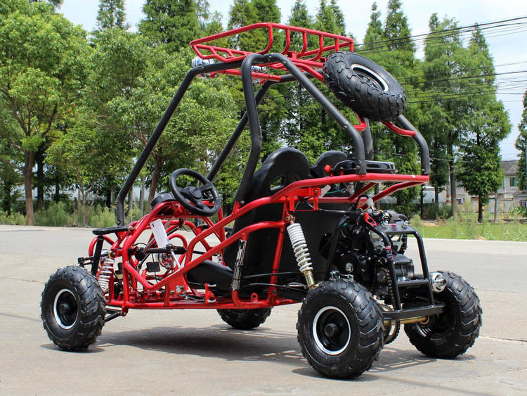 110cc W pełni automatyczny Go Kart Buggy chłodzony powietrzem CDI Electirc Start z tylnym hamulcem tarczowym