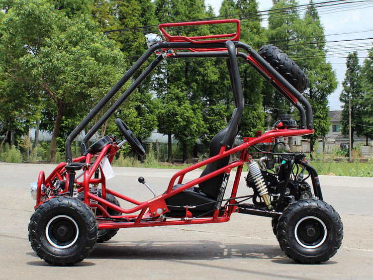 110cc W pełni automatyczny Go Kart Buggy chłodzony powietrzem CDI Electirc Start z tylnym hamulcem tarczowym