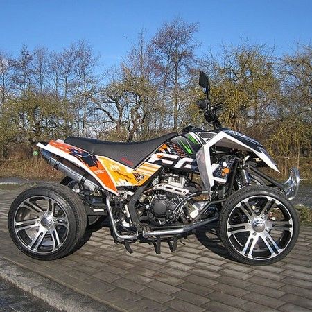 CDI250cc Extra Large Size Youth Racing ATV CDI Electric Start System Ręczne sprzęgło