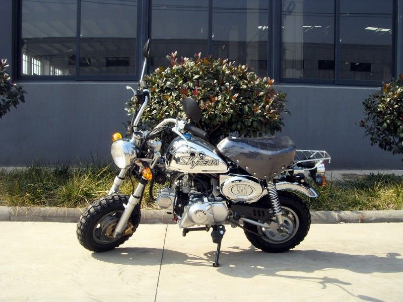 125cc Mini Dirt Bike Motorcycle Motorrad Chrome Edition z 4 biegami prędkości
