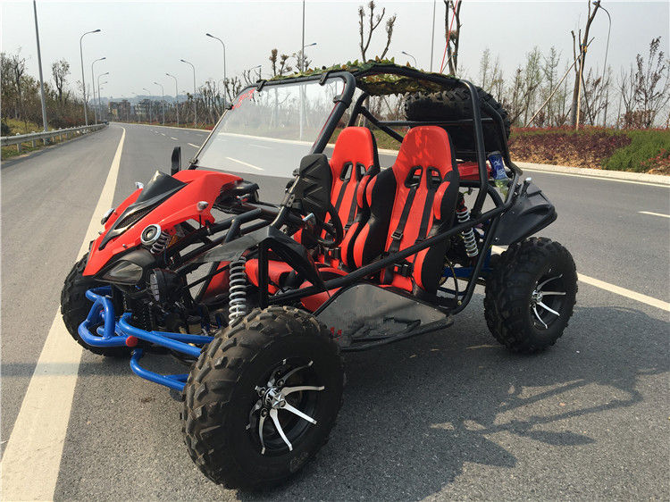 Pojedynczy walec 2-pozycyjny 2-osobowa Off Road Go Kart 11.1 HP z akumulatorem 12V 9AH