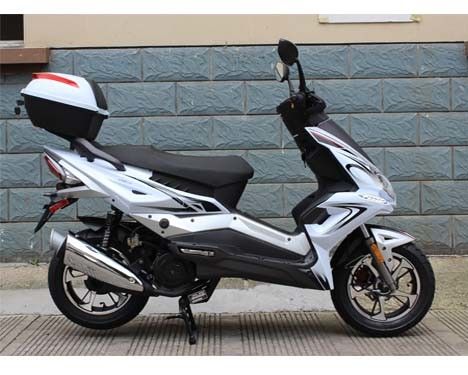 4,41hp / 7500rpm Adult Motor Scooter CVT 2 Wheel Scooter z aluminiowym obręczą 13 