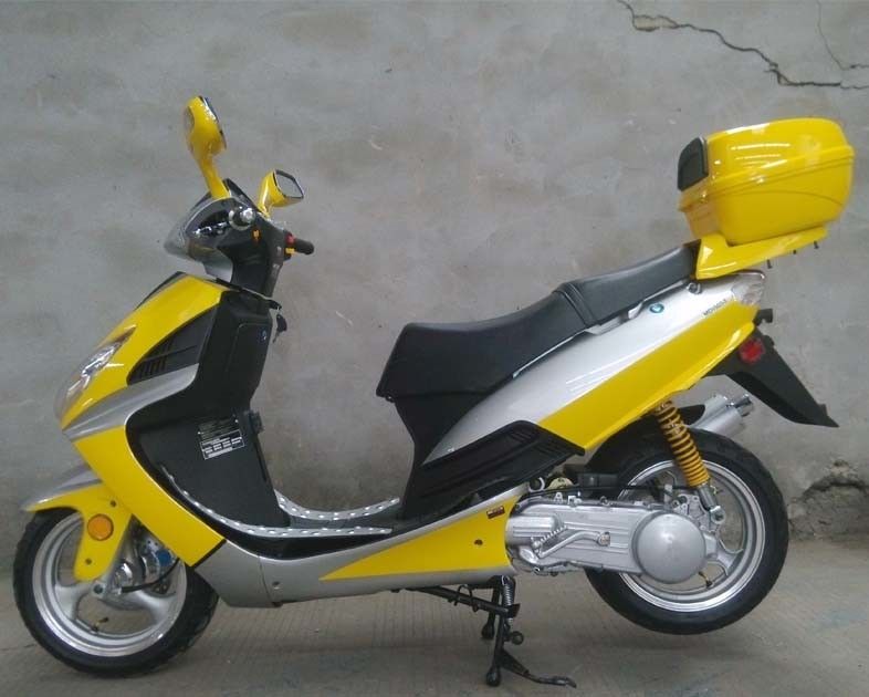 Eletric / Kick Start 150CC Pojedynczy cylinder 4 skoku Motor Scooter z przednim hamulcem tarczowym