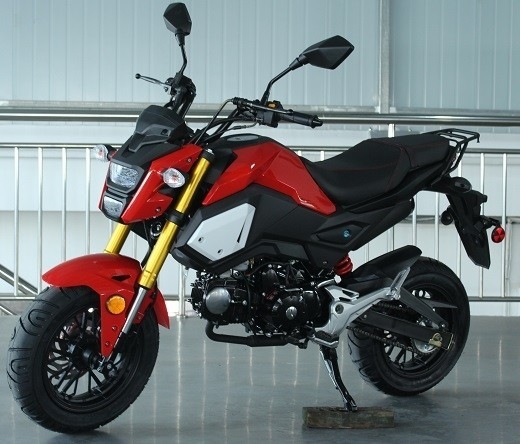 Wydawnictwo specjalne Motocykl z ręczną skrzynią biegów, elektryczny start, podwójne reflektory, duże 12