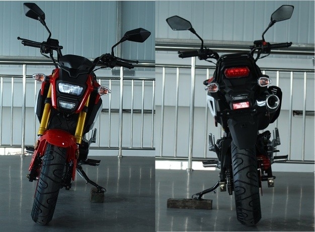 Wydawnictwo specjalne Motocykl z ręczną skrzynią biegów, elektryczny start, podwójne reflektory, duże 12