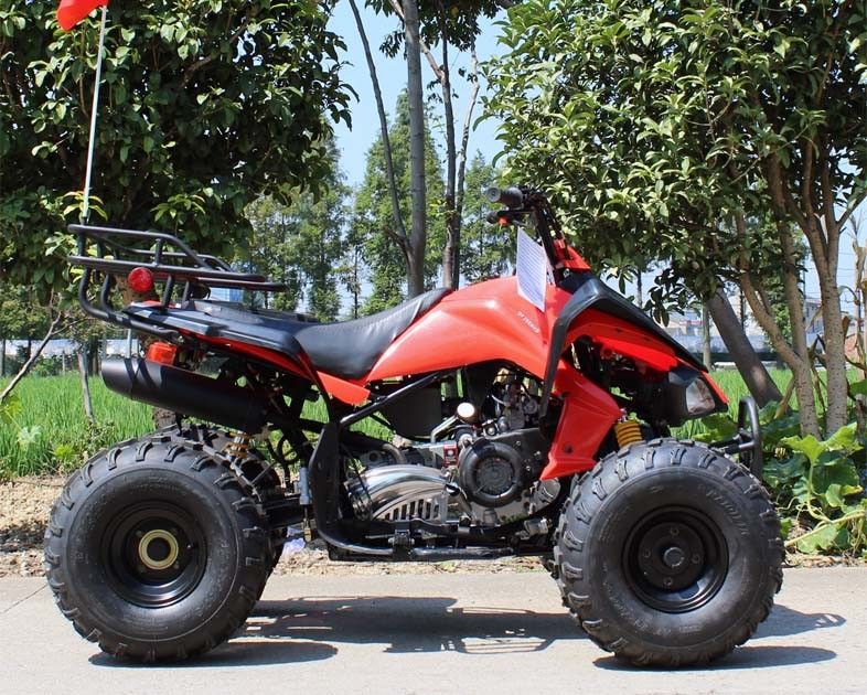 13.9HP Młodzież chłodzona wodą ATV 200cc 4 Wheeler z tylnym hamulcem tarczowym