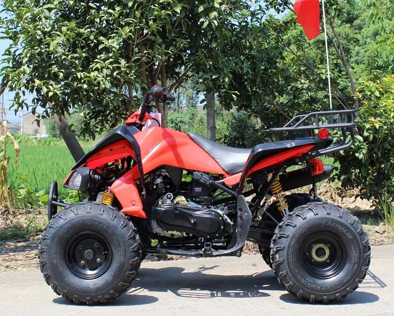 13.9HP Młodzież chłodzona wodą ATV 200cc 4 Wheeler z tylnym hamulcem tarczowym