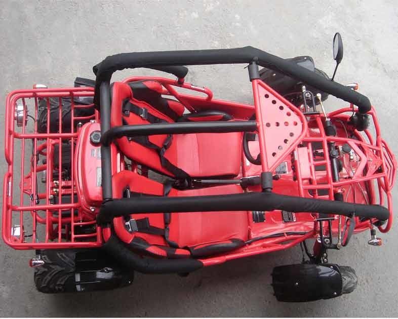 Pełny rozmiar Go Kart Buggy chłodzony powietrzem 150cc Cvt z napędem łańcuchowym