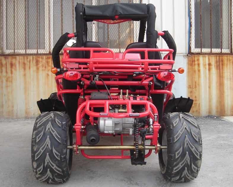 Pełny rozmiar Go Kart Buggy chłodzony powietrzem 150cc Cvt z napędem łańcuchowym