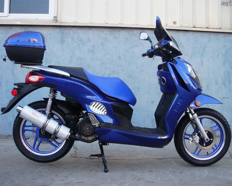 150CC Single Cylinder Air Cool Adult Motor Scooter 4 suwowy automatyczny sprzęgło